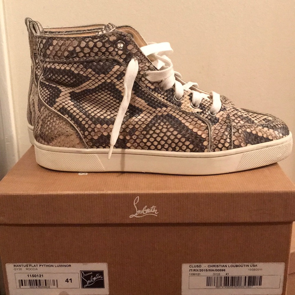 Christian Louboutin- Rantus Flat Python Luminor - Picture 5 of 6